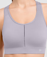 Echo Mesh Strappy Padded Running Bra | Women's High Support Sports Bra