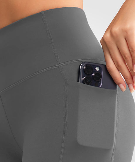 Shorts ajustados para correr Shift de cintura alta (7,6 cm) | Shorts deportivos de alta sujeción para mujer