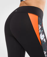 Echo Print Stretchy Running Leggings | Women's High Support Leggings