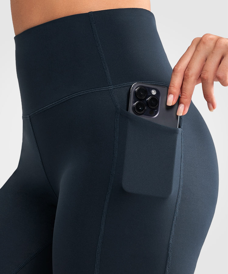 Pantaloncini da corsa aderenti a vita alta Shift, 15 cm | Pantaloncini sportivi ad alto supporto da donna