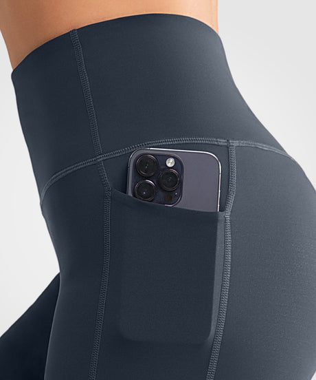 Shorts ajustados para correr Shift de cintura alta (10 cm) | Shorts deportivos de alta sujeción para mujer