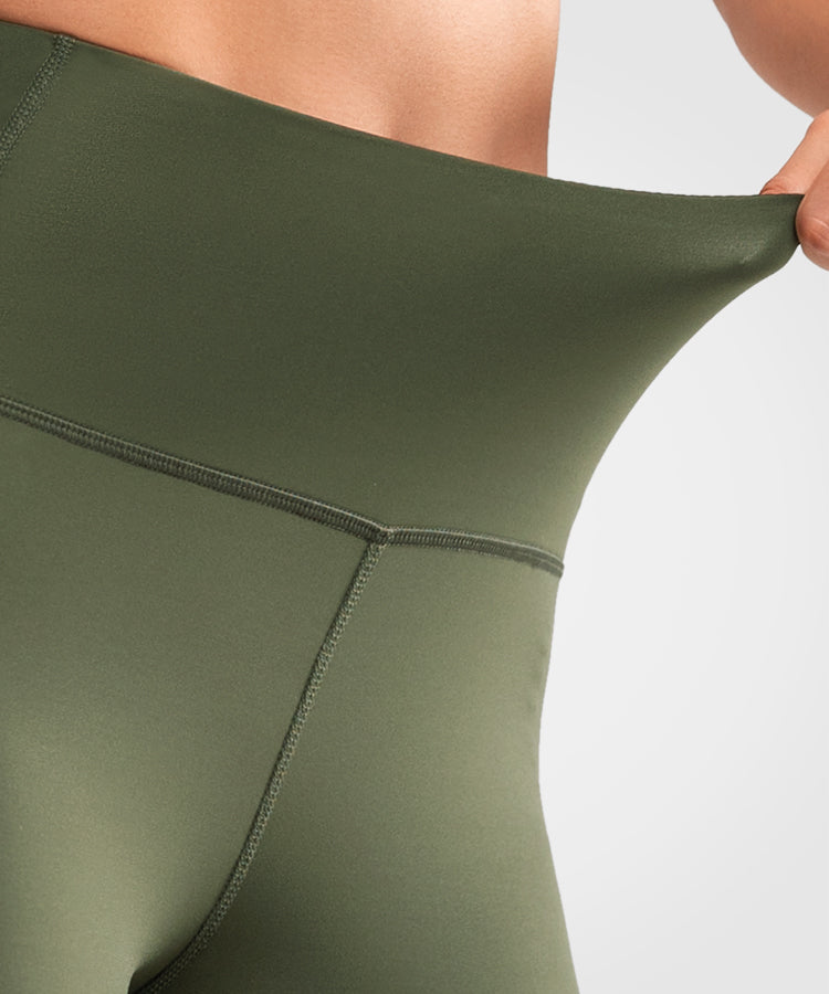 Pantaloncini da corsa aderenti a vita alta Shift, 15 cm | Pantaloncini sportivi ad alto supporto da donna