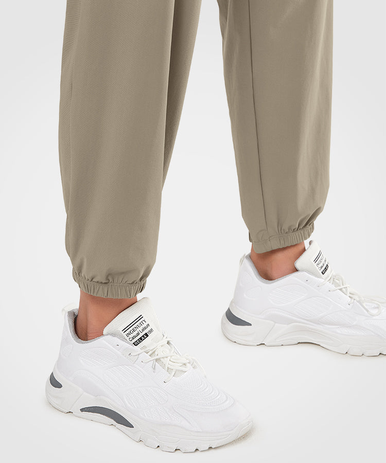 Shift Mid-Rise Drawstring Pocket Running Pants