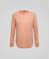 T-shirt tinta unita con spacchi laterali Anywhere | T-shirt a maniche lunghe da donna