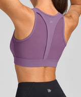 Lättviktslöpar-BH med Power T-back-mönster | Sport-BH med högt stöd för kvinnor