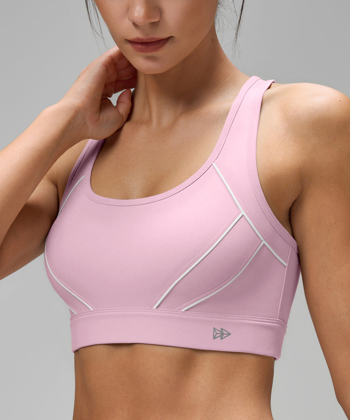 Sculpt Racerback Mesh Hook-Back Sports Bra | Women's High Support Sports Bra