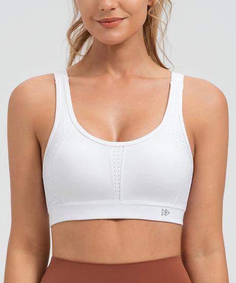 Power Adjustable Two Style Running Bra | Women's High Support Sports Bra