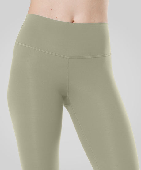 Leggings de yoga elásticos sin costuras de cintura alta | Leggings de sujeción ligera para mujer