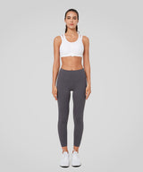 Enfold Zip Mesh Racerback Padded Running Bra | Women's High Support Sports Bra