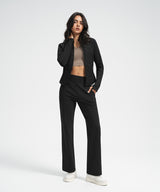 Pantalones deportivos impermeables con forro polar y cordón ajustable Anywhere de 73 cm | Pantalones deportivos para mujer