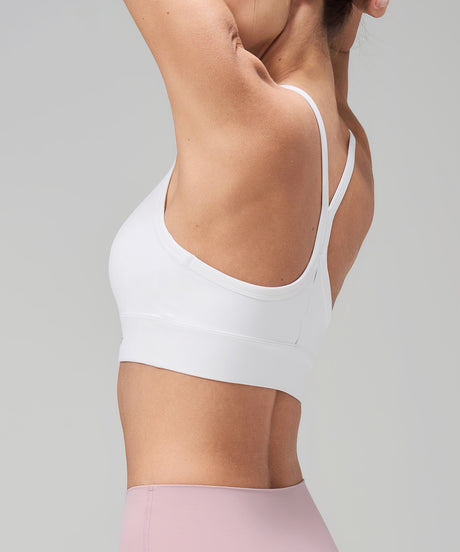 Anywhere Y-Back Design Insydda Yoga-BH med Vadder | Sport-BH med Lätt Stöd för Damer