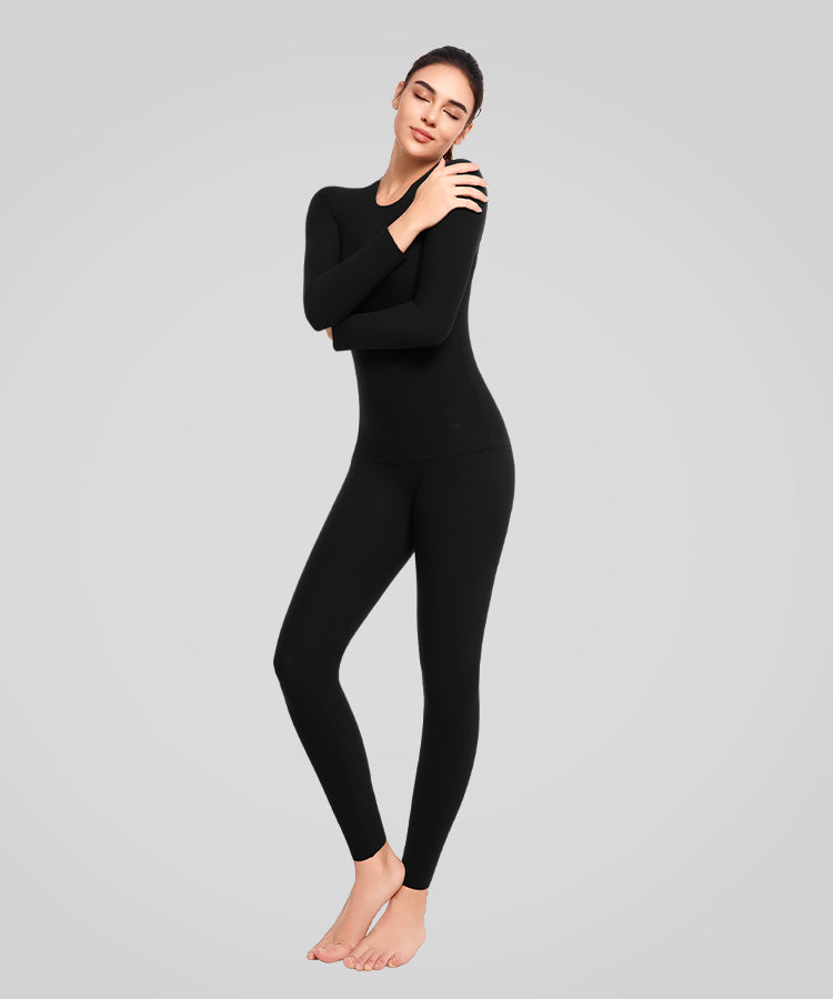 Anywhere högmidjade mjuka varma leggings 67 cm | Lätta stödleggings för kvinnor
