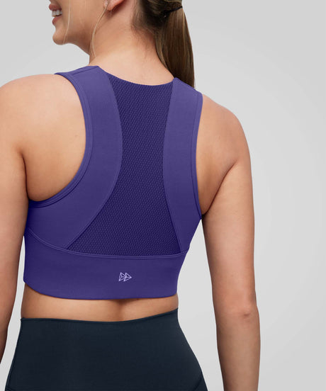 Sculpt Sleek Underbust Contour Seam Yoga Bra| Women's Light Support Sports Bra