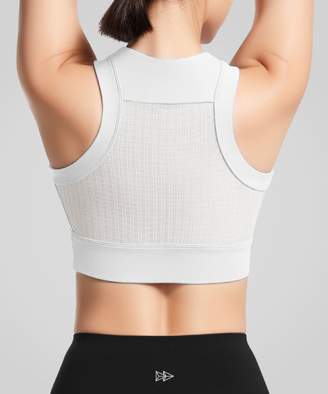 Anywhere Seamless Comfortable Mesh Running Bra | Women's Light Support Sports Bra