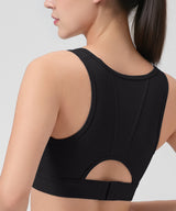 Power Racerback Breathable Lace Mesh Bra | Women's High Support Sports Bra