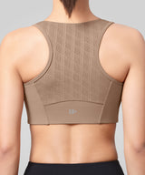 Lauf-BH mit Power Mesh-Panel und Frontverschluss | Sport-BH mit starkem Halt für Damen