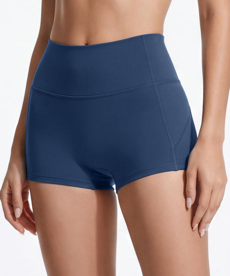 Shift High Rise Shorts With No Front Seam Design 2.5 Inches | Women's Yoga, Running & HIIT Shorts