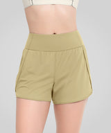 Shift Quick Dry Inner Mesh Workout Shorts mit Tasche 3,5'' | Damen Laufshorts