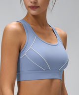 Sculpt Racerback Mesh Hook-Back Sports Bra | Women's High Support Sports Bra