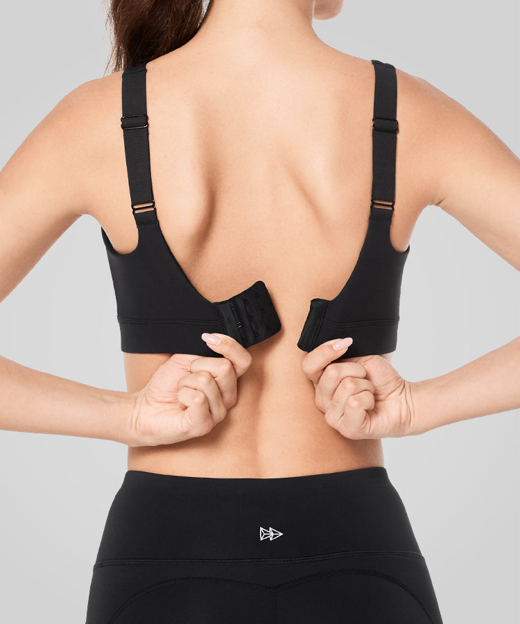 Verstellbare Träger, ultraweicher Stoff-Lauf-BH | Sport-BH mit starker Unterstützung für Damen
