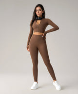 Giacche sportive elasticizzate slim fit con cerniera completa | Giacche leggere da donna