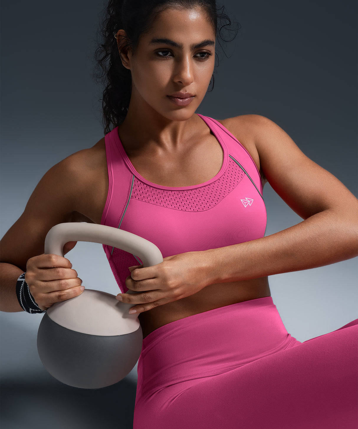 Reggiseno da corsa imbottito Sculpt Racerback Line | Reggiseno sportivo ad alto sostegno da donna