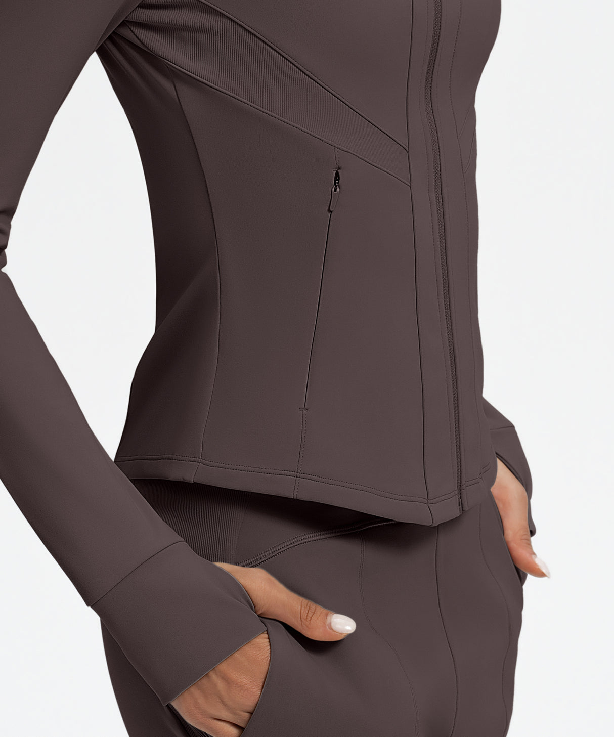 Giacca impermeabile Shift Upgraded Fleece Stretch con cerniera intera | Giacca sportiva da donna