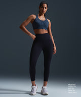 Enfold Zip Front Mesh Racerback Padded Running Bra | Women's High Support Sports Bra