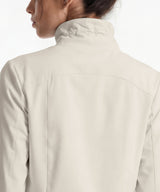 Anywhere Crop Drawcords Durable Waterproof Softshell Jacket | Women's Sports Jacket