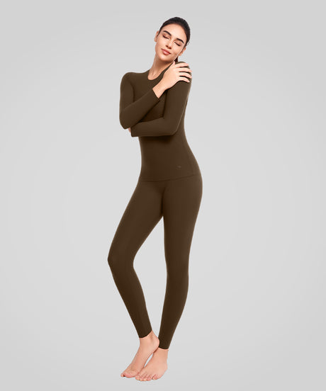 Anywhere högmidjade mjuka varma leggings 67 cm | Lätta stödleggings för kvinnor