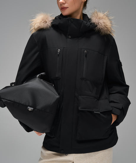 Anywhere Parka Multiple Pockets Down Jacket | Women's Insulated Jackets