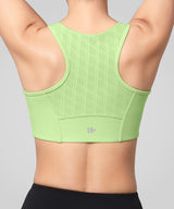Lauf-BH mit Power Mesh-Panel und Frontverschluss | Sport-BH mit starkem Halt für Damen