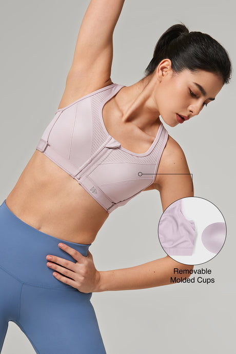 Power™ Adjustable Padded Running Bra | Women's High Support Sports Bra