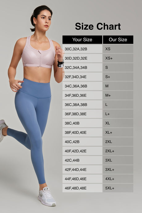Power™ Adjustable Padded Running Bra | Women's High Support Sports Bra