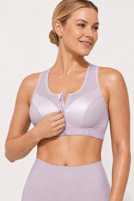 Reggiseno da corsa imbottito regolabile Power | Reggiseno sportivo ad alto sostegno da donna