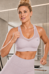 Shift™ Racerback Breathable Full-Coverage Running Bra | Women's High Support Sports Bra