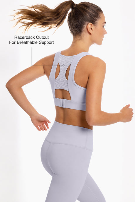 Power™ Racerback Breathable Full Coverage High Impact Bra | Women's High Support Sports Bra