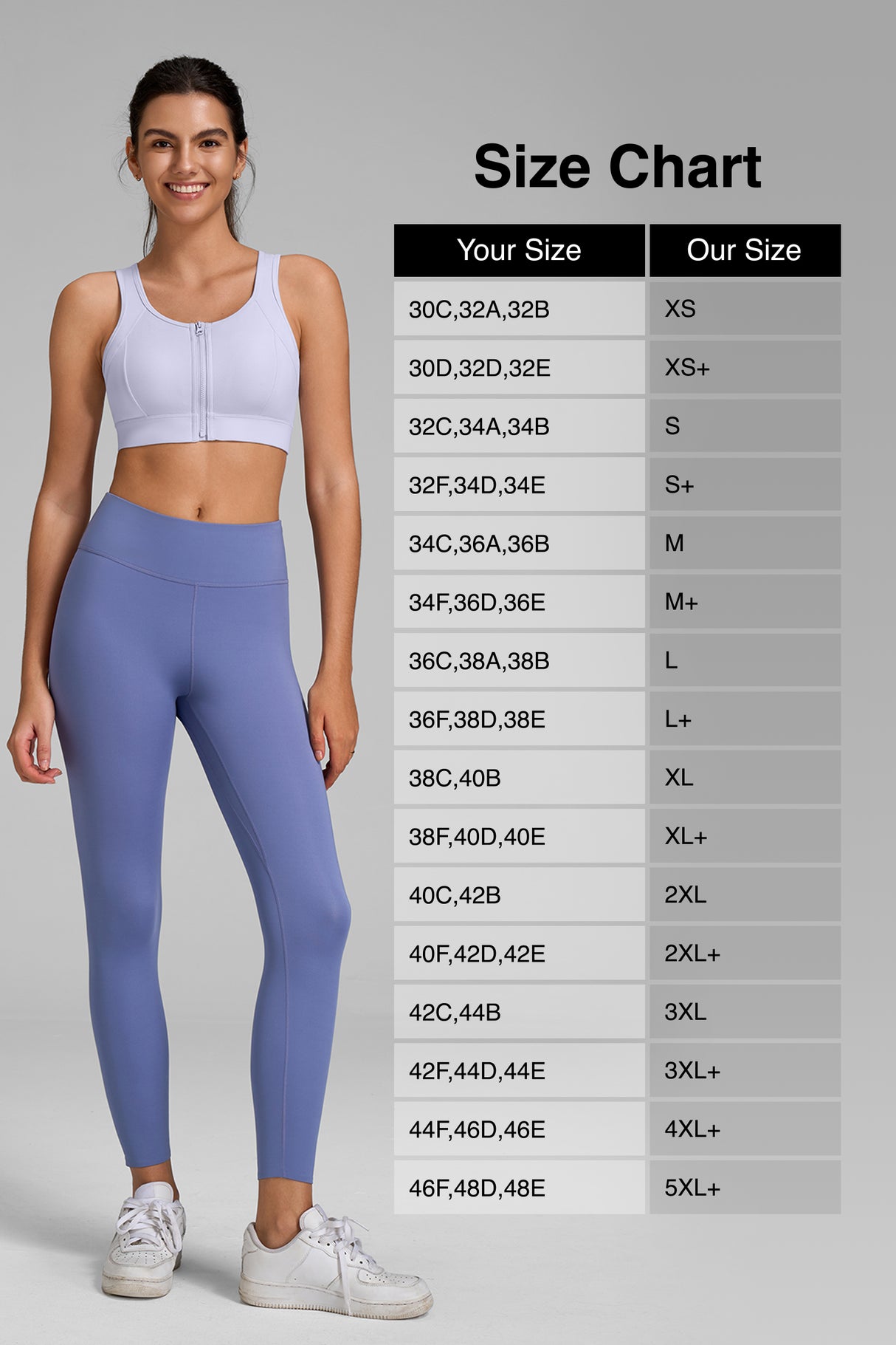 Power™ Cutout Racerback Zip Front Running Bra | Women's High Support Sports Bra