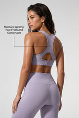 Sculpt™ Racerback High Impact Sports Bra With Breathable Mesh | Women's High Support Sports Bra