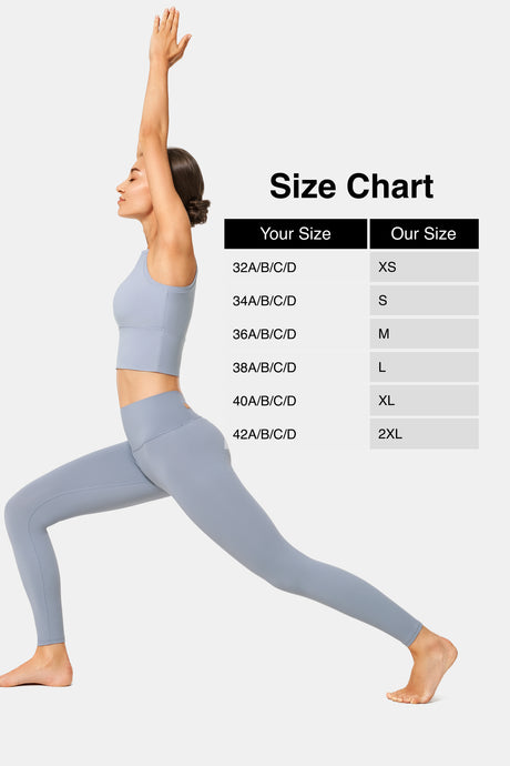 Anywhere High Neck Padded Gym Bra | Women's Light Support Sports Bra