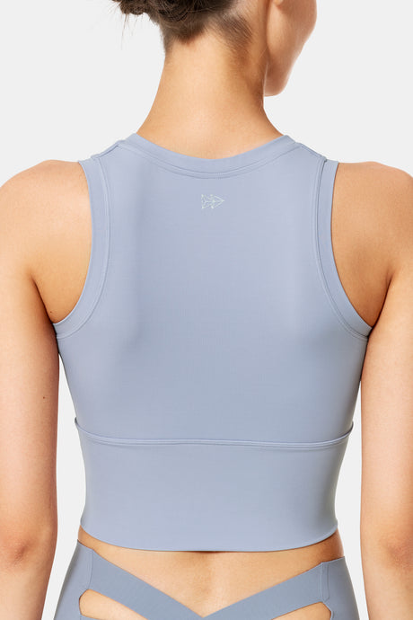 Anywhere High Neck Padded Gym Bra | Women's Light Support Sports Bra