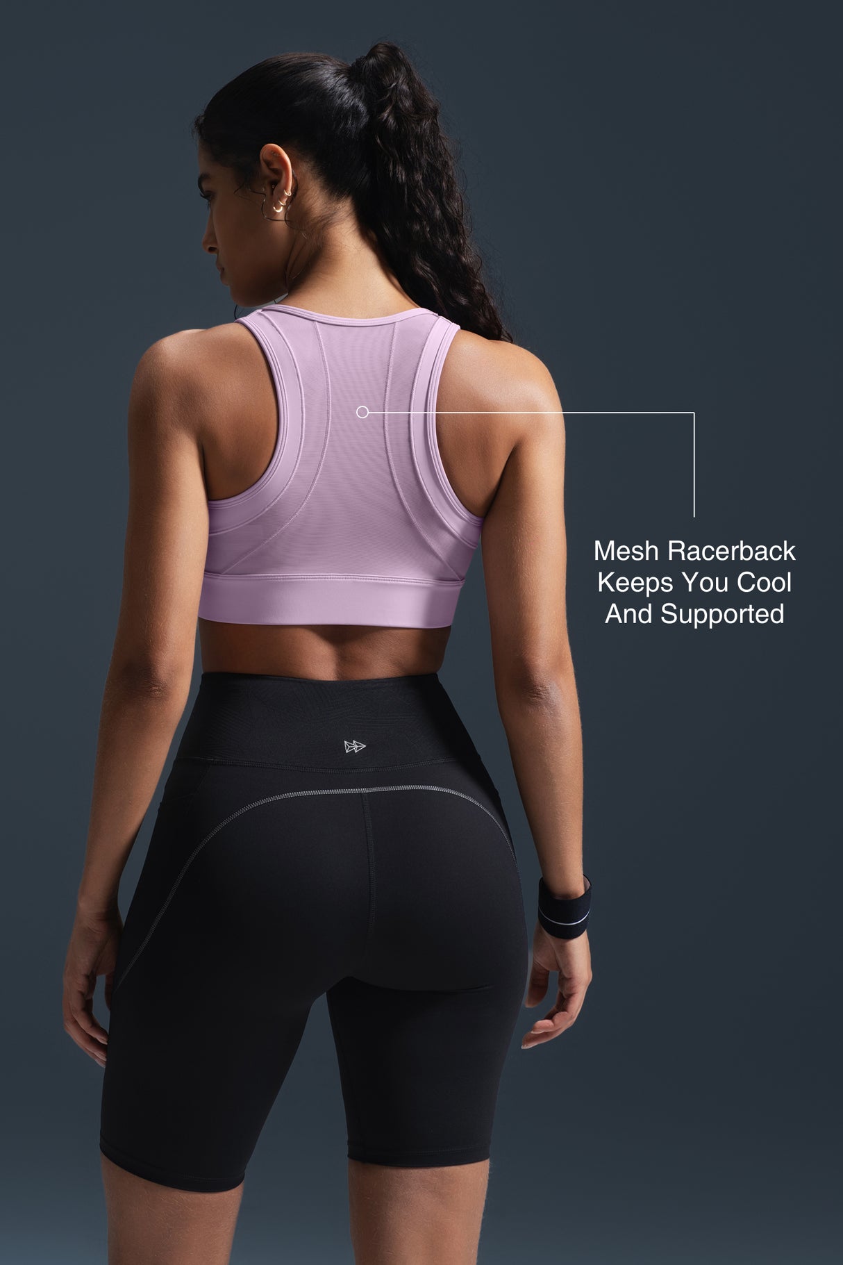 Sculpt™ Zip Front Breathable Racerback High Support Running Bra | Women's High Support Sports Bra