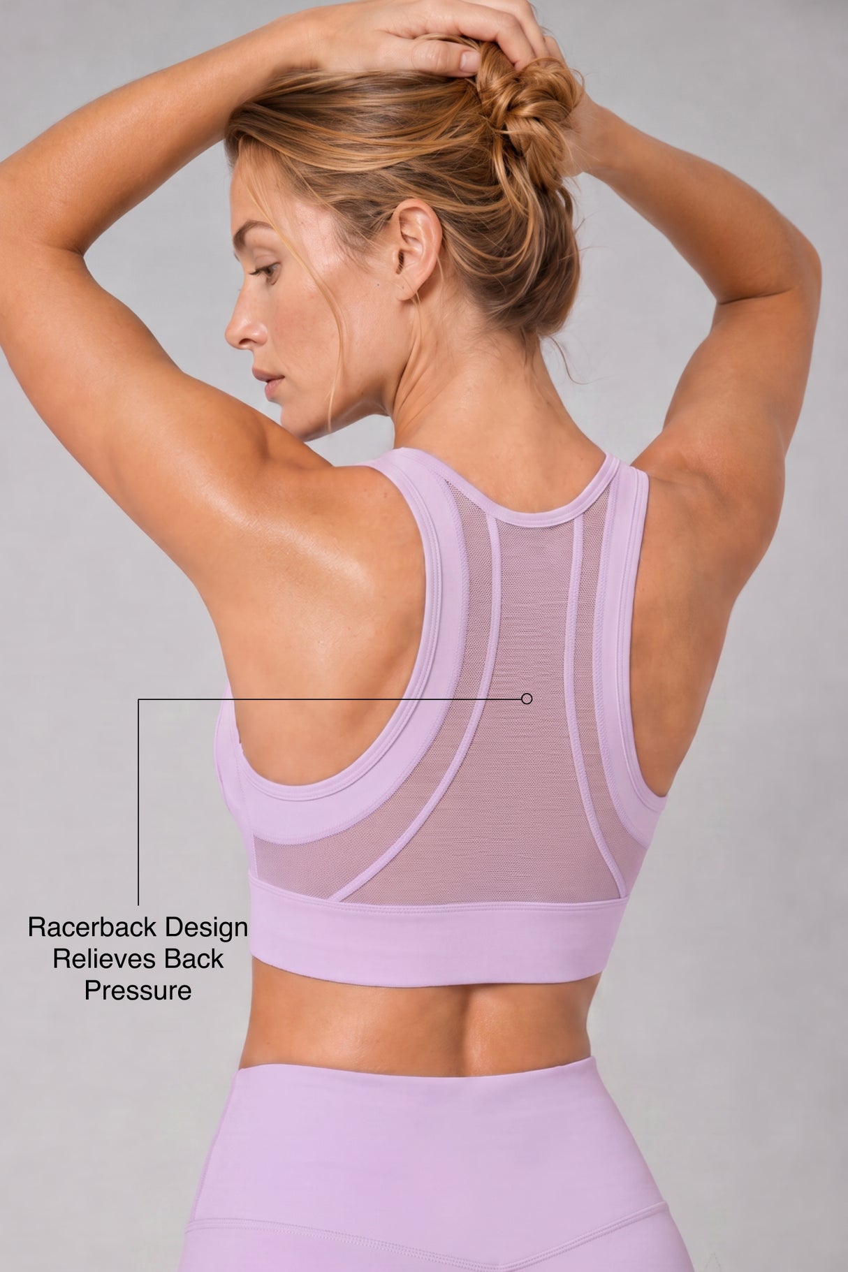 Sculpt™ Zip Front Breathable Racerback High Support Running Bra | Women's High Support Sports Bra