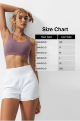 Shift™ Scoop Neckline Cross Back Padded Yoga Bra | Women's Light Support Sports Bra