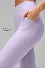 Echo Leggings ohne Vordernaht und mit Tasche, 63,5 cm | Leggings mit starkem Halt für Damen