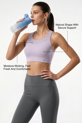 Shift Breathable Crossback Light Support Sports Bra | Women's Light Support Sports Bra Best For Yoga, HIIT