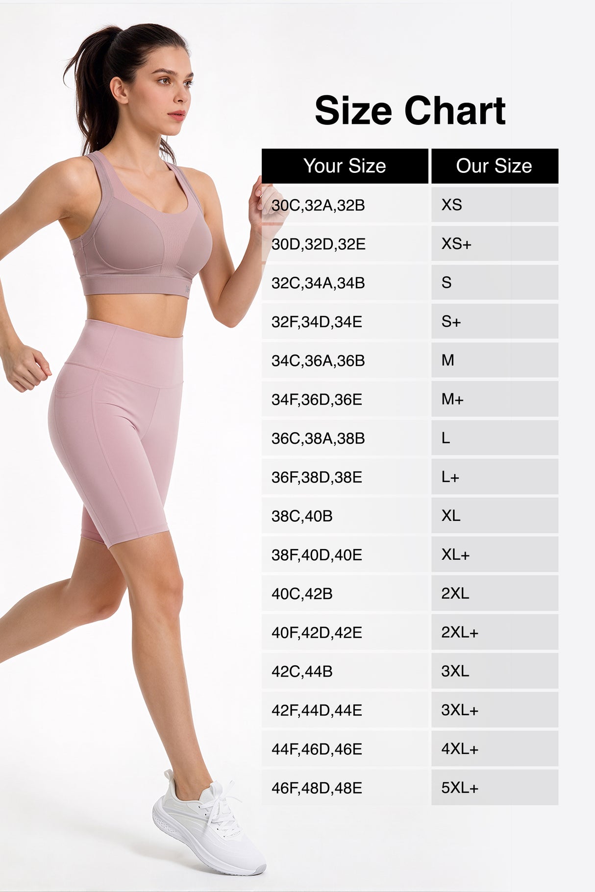 Power™ Breathable Racerback Fixed Cups High Impact Bra | Women's High Support Sports Bra