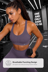 Power™ Adjustable Crisscross Padded Running Bra | Women's High Support Sports Bra