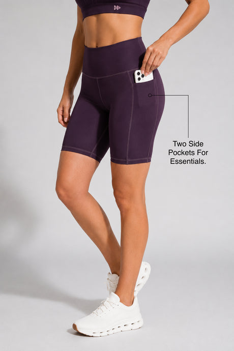 Pantaloncini da corsa aderenti a vita alta Shift 3" 4" 6" 8" | Pantaloncini sportivi ad alto supporto da donna