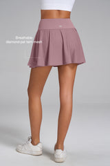 Sculpt™ Breathable Mesh-Lined Pleated Tennis Skirt | Women's Sports Skirt